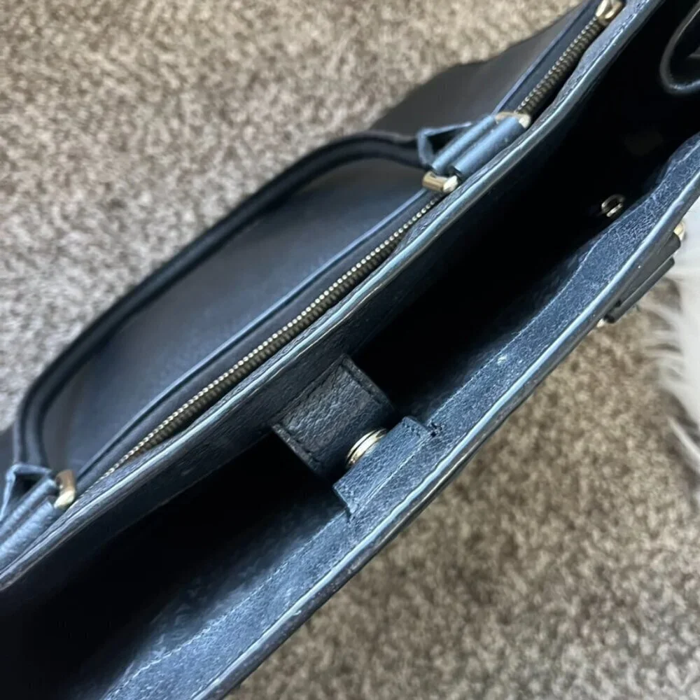 Kate Spade Grove Street Maeve Black Leather Bag